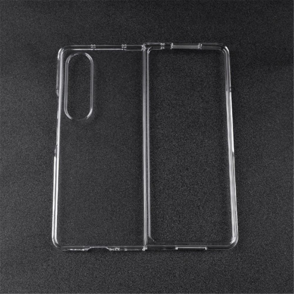 Handyhülle Für Samsung Galaxy Z Fold 4 Unsichtbarer Kunststoff