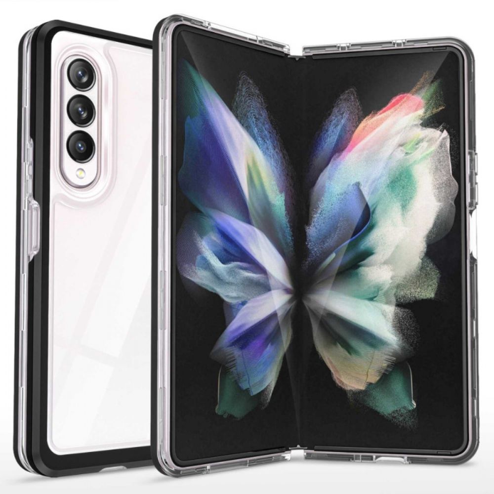 Hülle Für Samsung Galaxy Z Fold 4 Durchsichtige Sportbekleidung