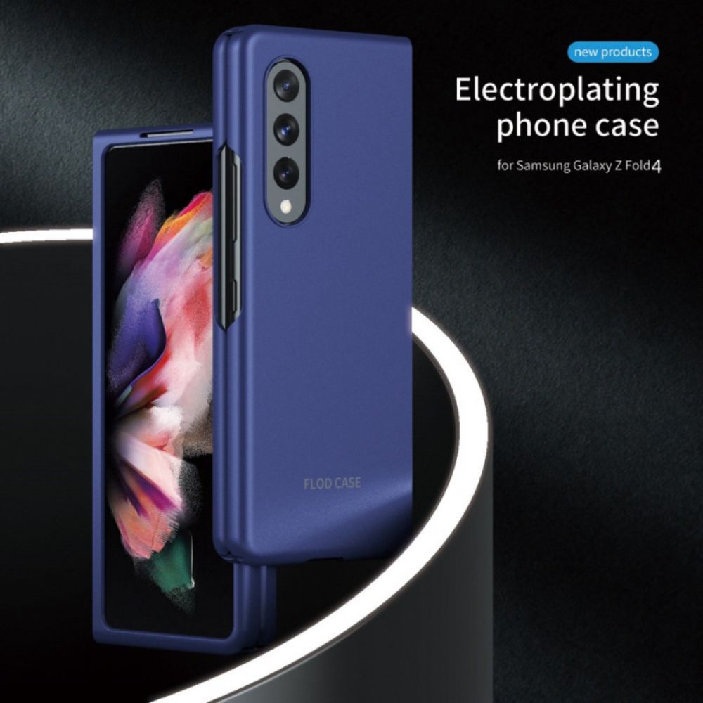 Hülle Für Samsung Galaxy Z Fold 4 Flod-gehäuse Metallic