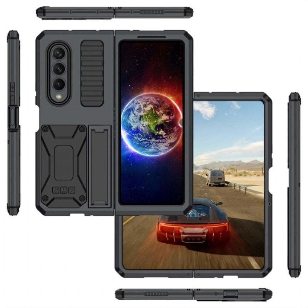 Hülle Für Samsung Galaxy Z Fold 4 Ultra-resistente Dreifache Materialien