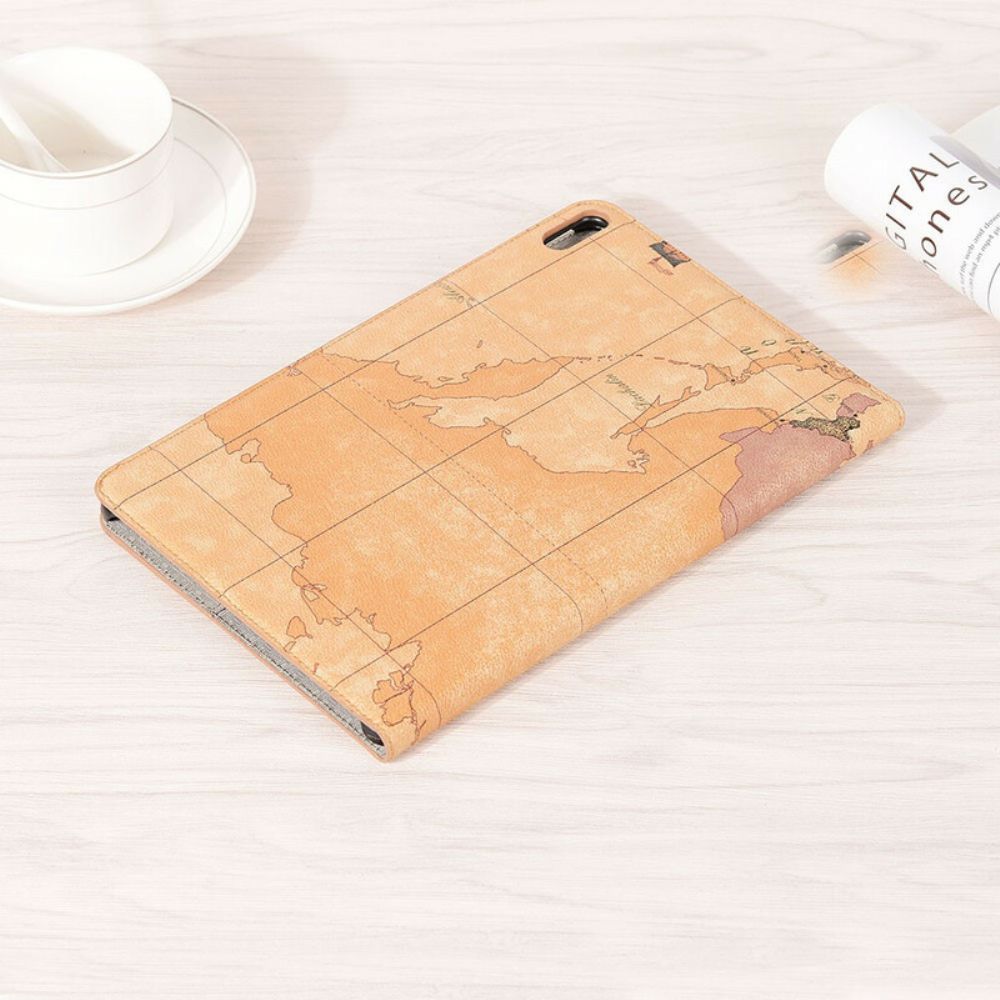 Case Für Huawei MatePad Pro Weltkarte