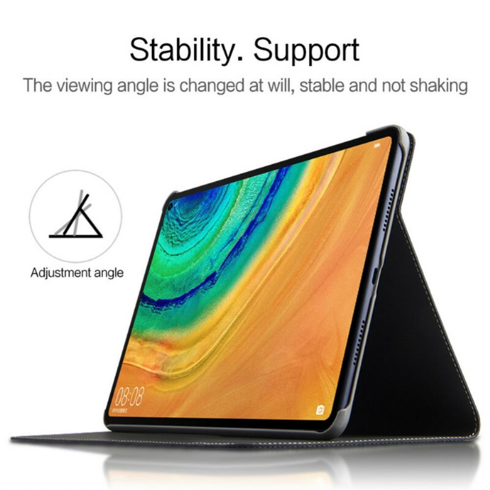 Lederhüllen Für Huawei MatePad Pro Echtes Leder