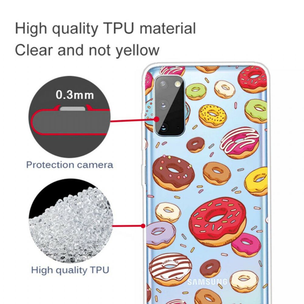 Handyhülle Für Samsung Galaxy A41 Liebe Donuts