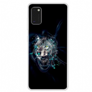 Handyhülle Für Samsung Galaxy A41 Wolf
