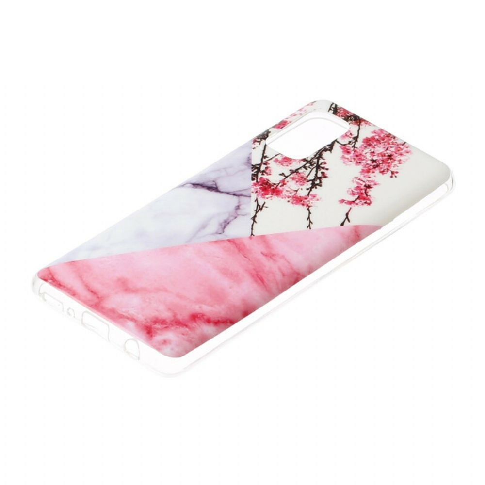 Hülle Für Samsung Galaxy A41 Marmor-geometrie