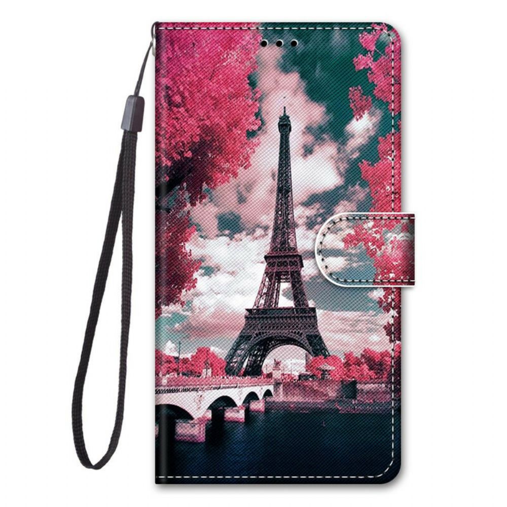 Flip Case Für Samsung Galaxy S21 5G Paris In Voller Blüte