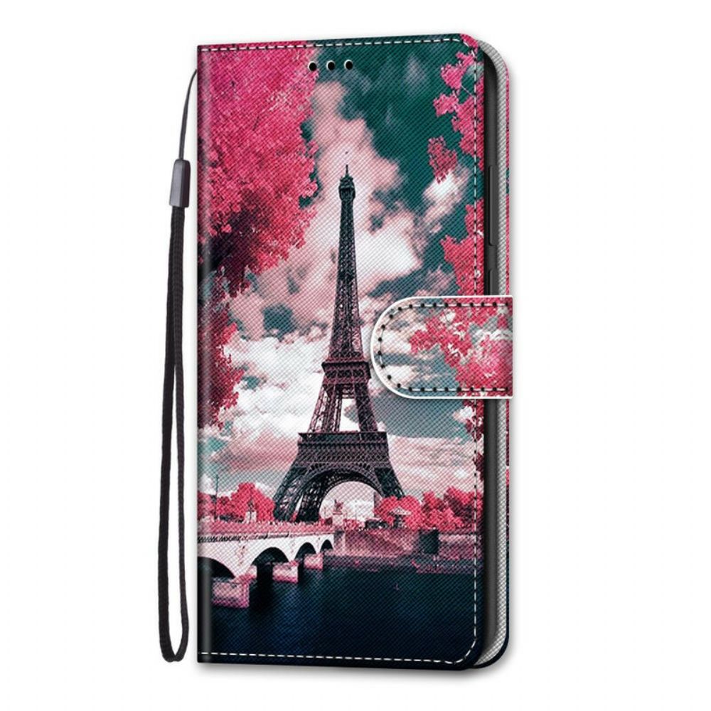 Flip Case Für Samsung Galaxy S21 5G Paris In Voller Blüte