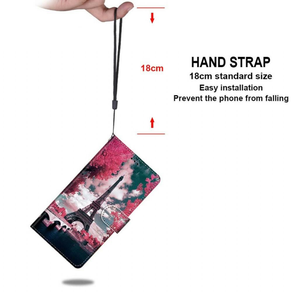 Flip Case Für Samsung Galaxy S21 5G Paris In Voller Blüte