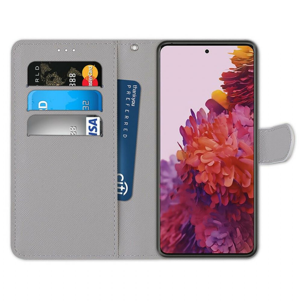 Flip Case Für Samsung Galaxy S21 5G Paris In Voller Blüte