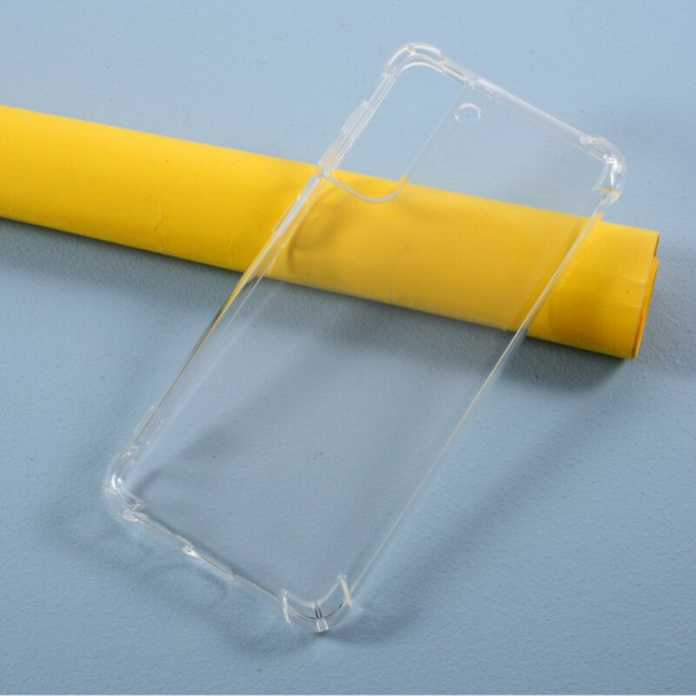 Handyhülle Für Samsung Galaxy S21 5G Transparente Verstärkte Ecken
