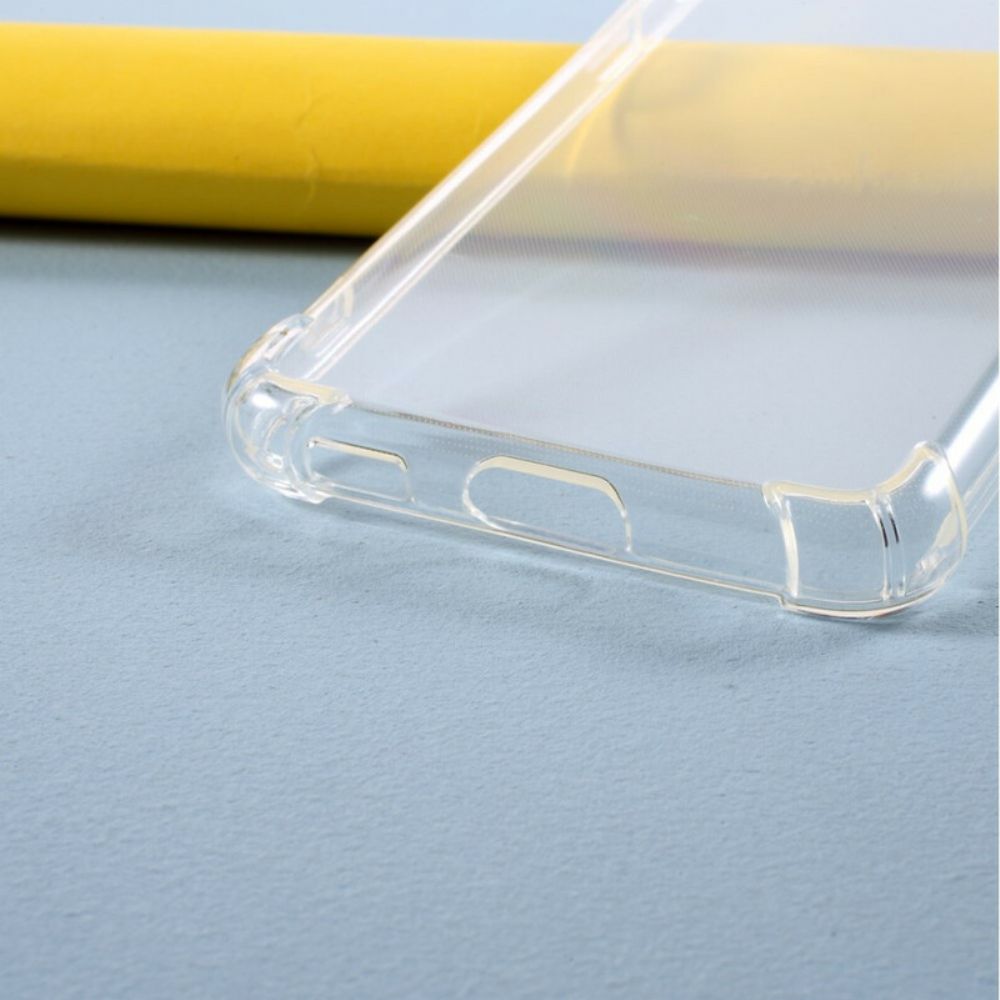 Handyhülle Für Samsung Galaxy S21 5G Transparente Verstärkte Ecken