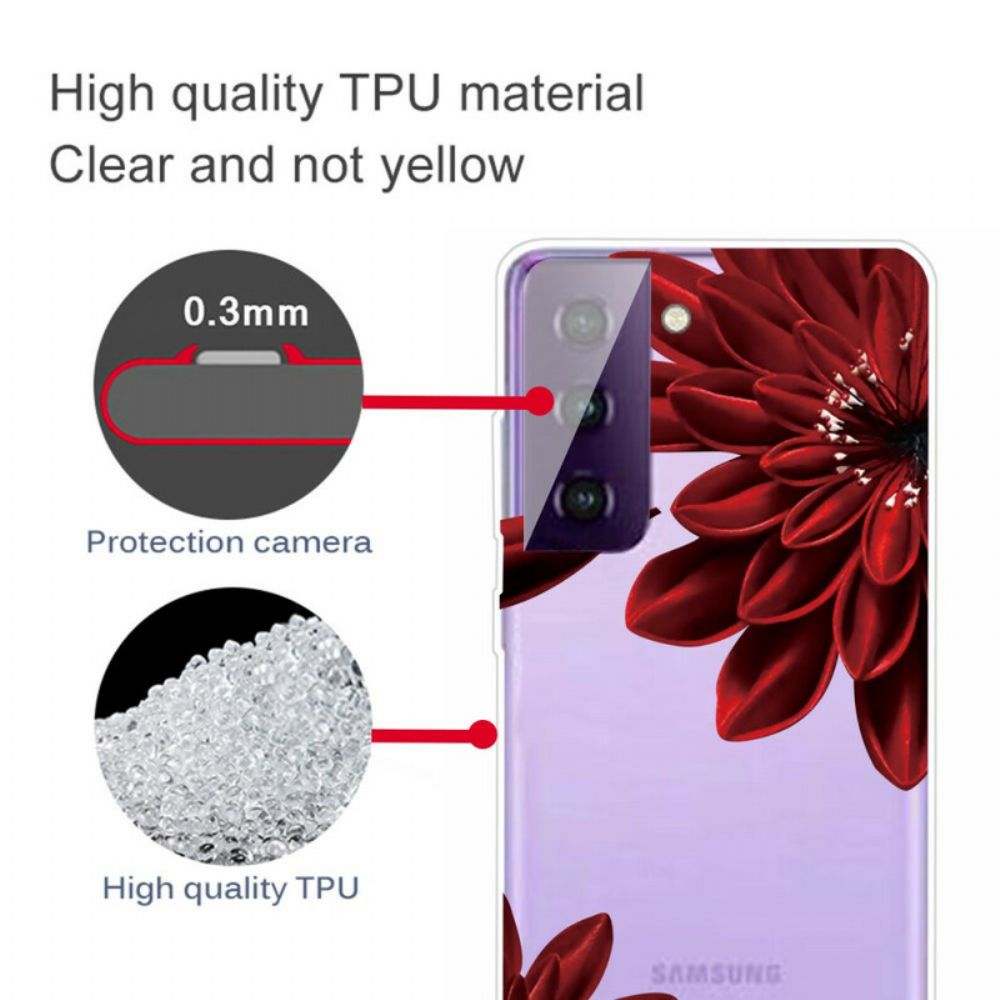 Handyhülle Für Samsung Galaxy S21 5G Wildblumen
