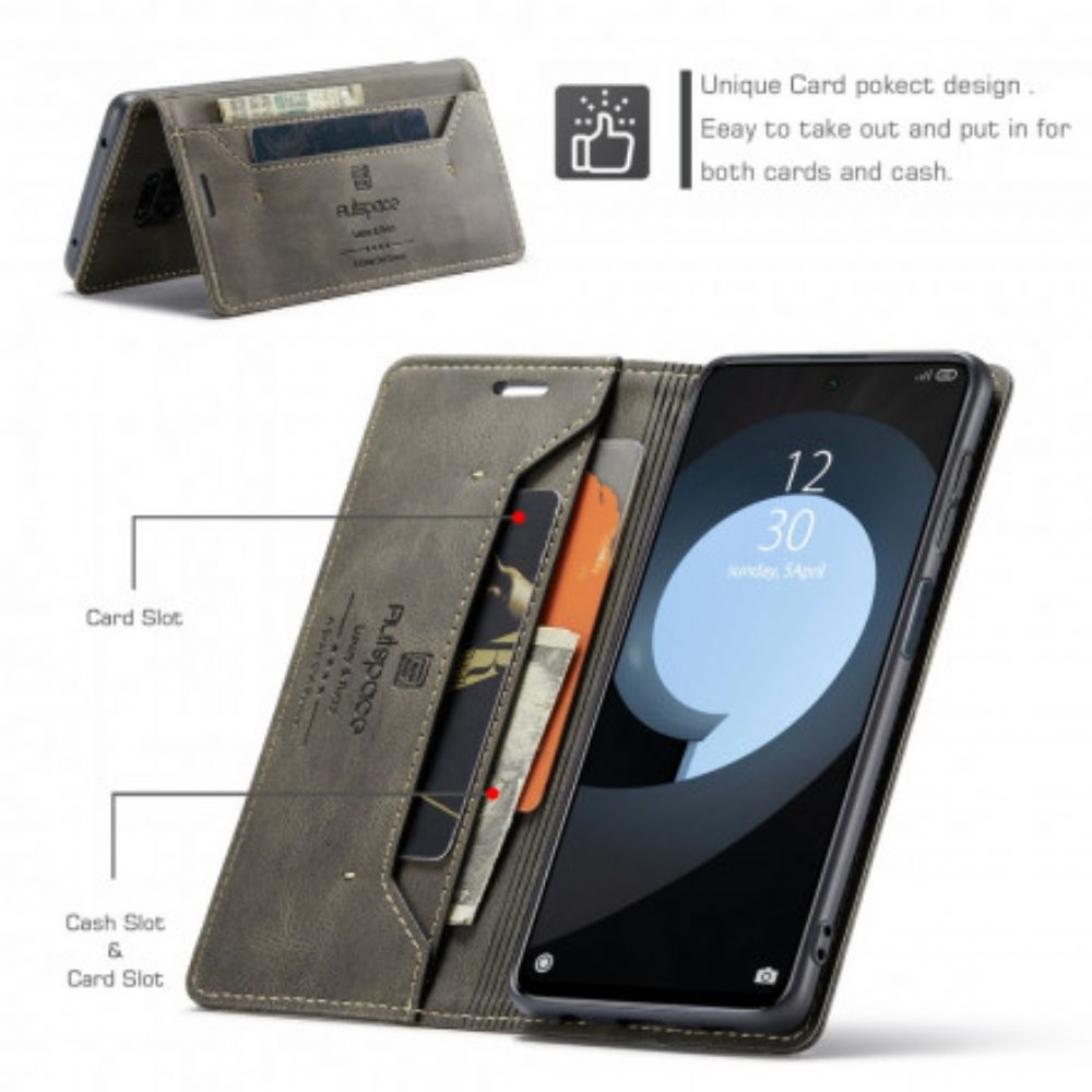 Schutzhülle Für Samsung Galaxy S21 5G Flip Case Autspace Rfid-serie