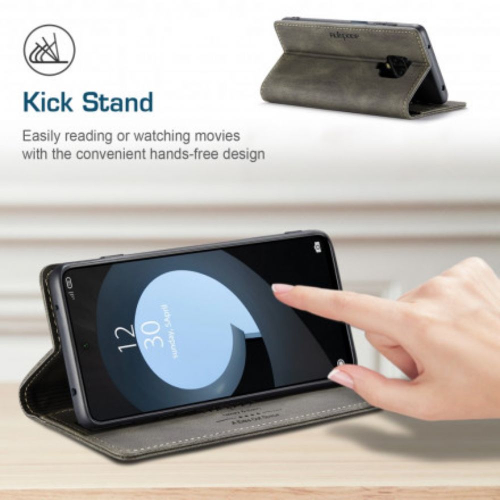 Schutzhülle Für Samsung Galaxy S21 5G Flip Case Autspace Rfid-serie