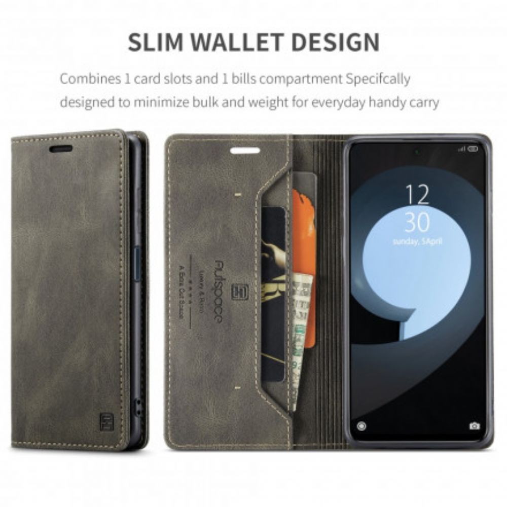 Schutzhülle Für Samsung Galaxy S21 5G Flip Case Autspace Rfid-serie