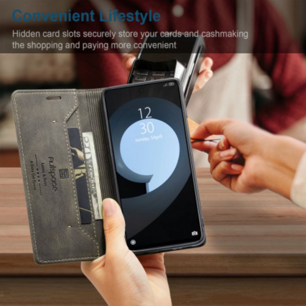 Schutzhülle Für Samsung Galaxy S21 5G Flip Case Autspace Rfid-serie