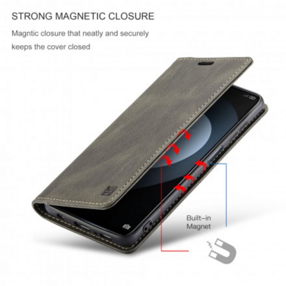 Schutzhülle Für Samsung Galaxy S21 5G Flip Case Autspace Rfid-serie