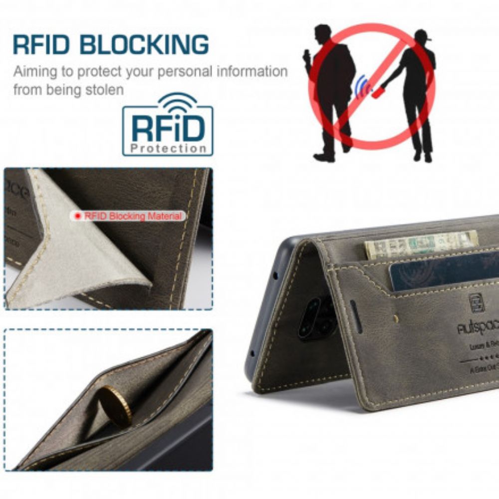 Schutzhülle Für Samsung Galaxy S21 5G Flip Case Autspace Rfid-serie