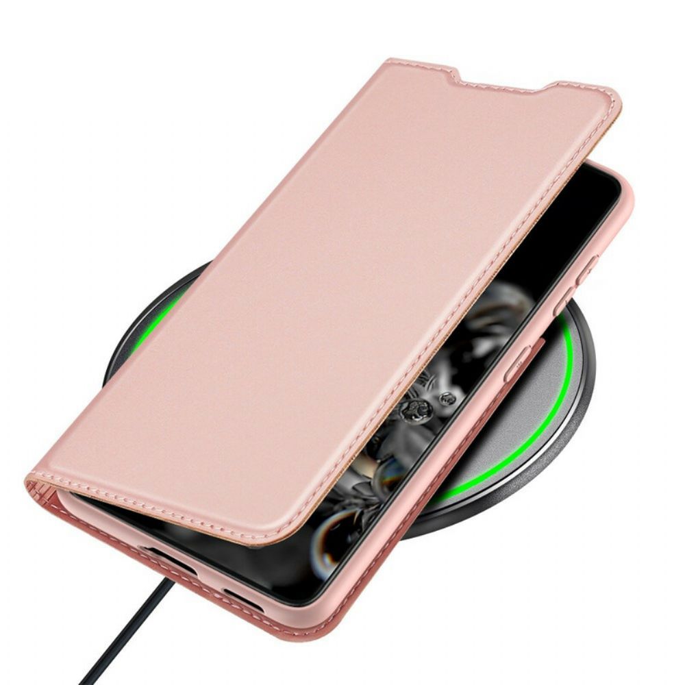 Schutzhülle Für Samsung Galaxy S21 5G Flip Case Dux Ducis Pro-skin