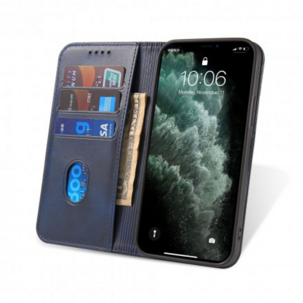 Schutzhülle Für Samsung Galaxy S21 5G Flip Case Lederoptik Im Business-stil