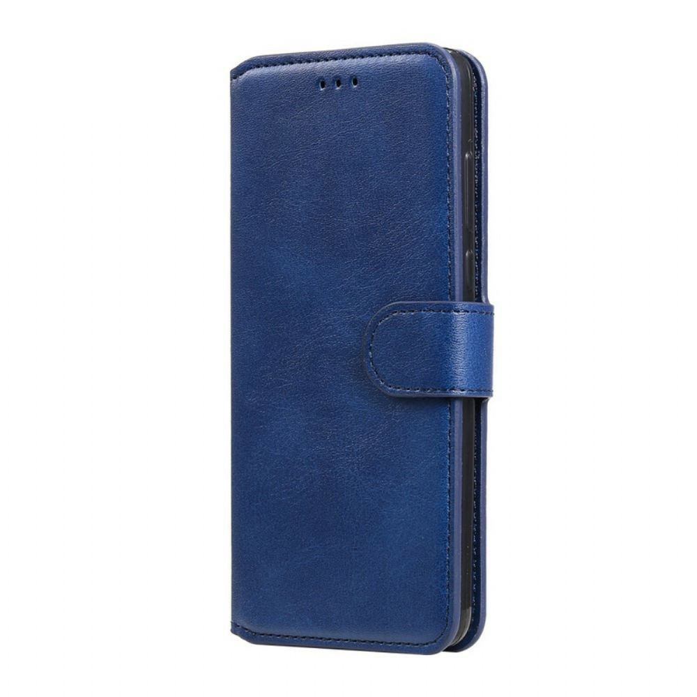 Flip Case Für Xiaomi Redmi Note 9S / Note 9 Pro Klassischer Lederstil