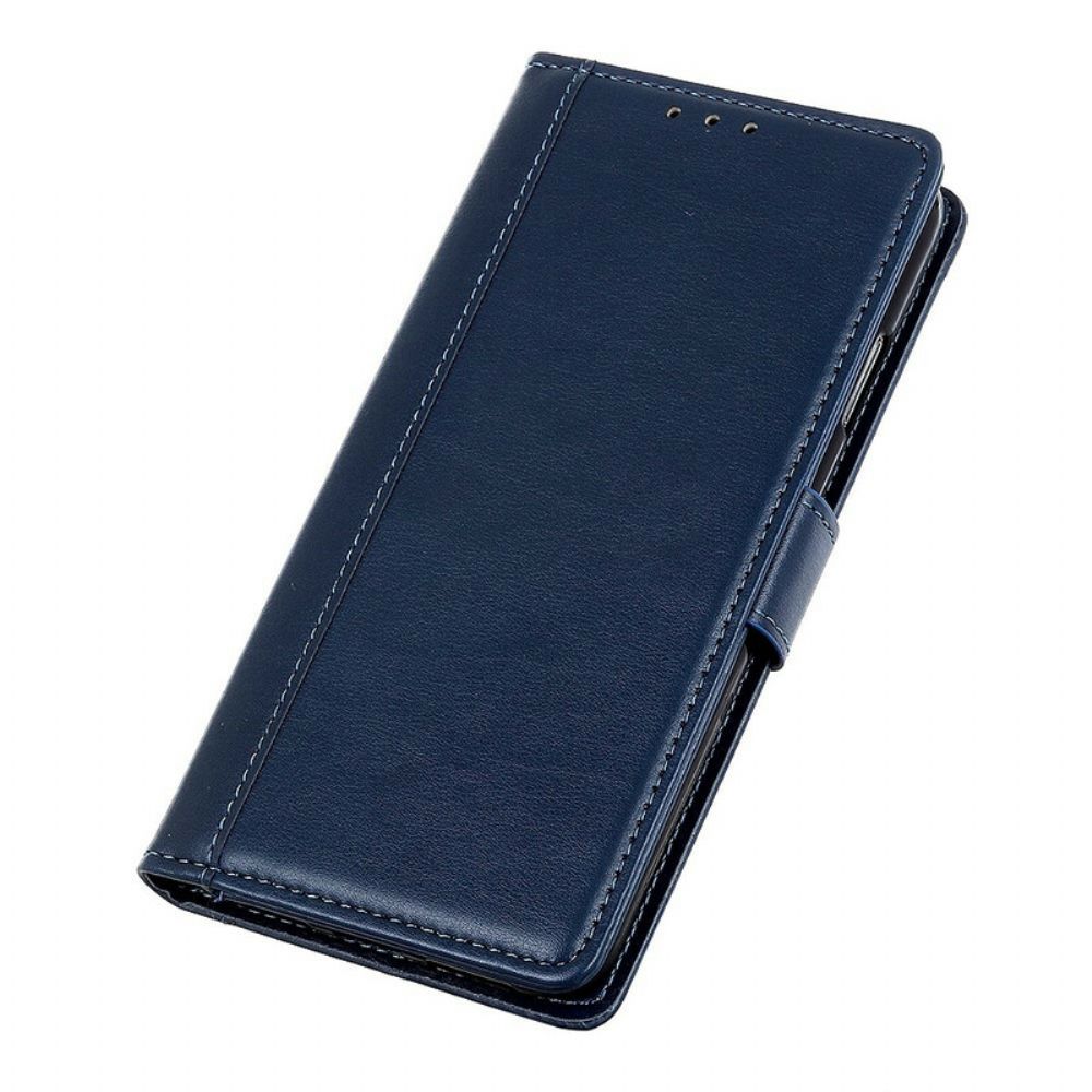 Flip Case Für Xiaomi Redmi Note 9S / Note 9 Pro Spaltleder-stil