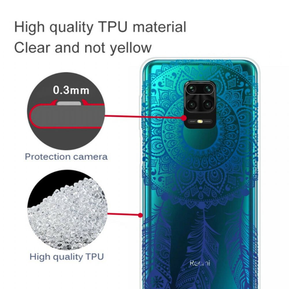 Handyhülle Für Xiaomi Redmi Note 9S / Note 9 Pro Blumenmandala Einzeln