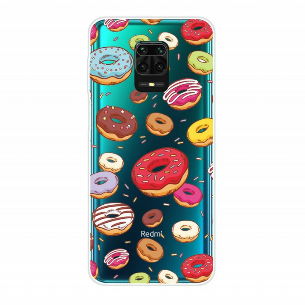 Handyhülle Für Xiaomi Redmi Note 9S / Note 9 Pro Liebe Donuts