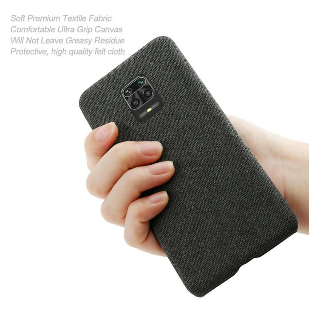 Hülle Für Xiaomi Redmi Note 9S / Note 9 Pro Ksq Schicker Stoff