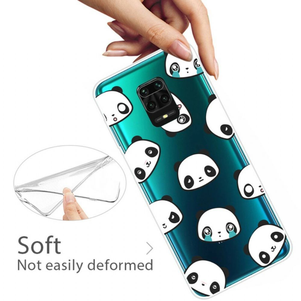 Hülle Für Xiaomi Redmi Note 9S / Note 9 Pro Sentimentale Pandas
