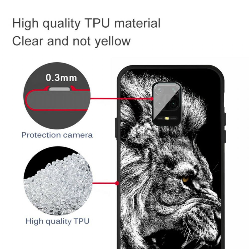 Hülle Für Xiaomi Redmi Note 9S / Note 9 Pro Wilder Löwe