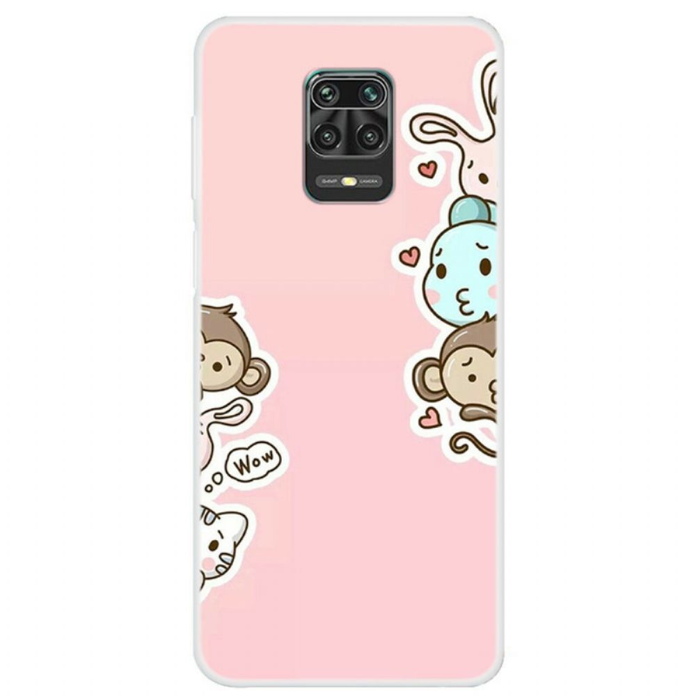Hülle Für Xiaomi Redmi Note 9S / Note 9 Pro Wow Tiere