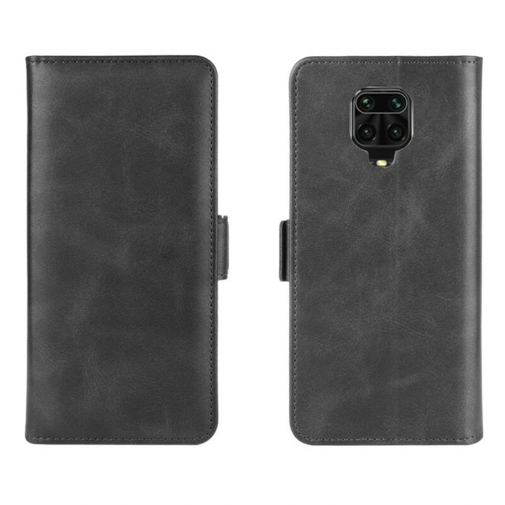 Lederhüllen Für Xiaomi Redmi Note 9S / Note 9 Pro Flip Case Doppelklappe
