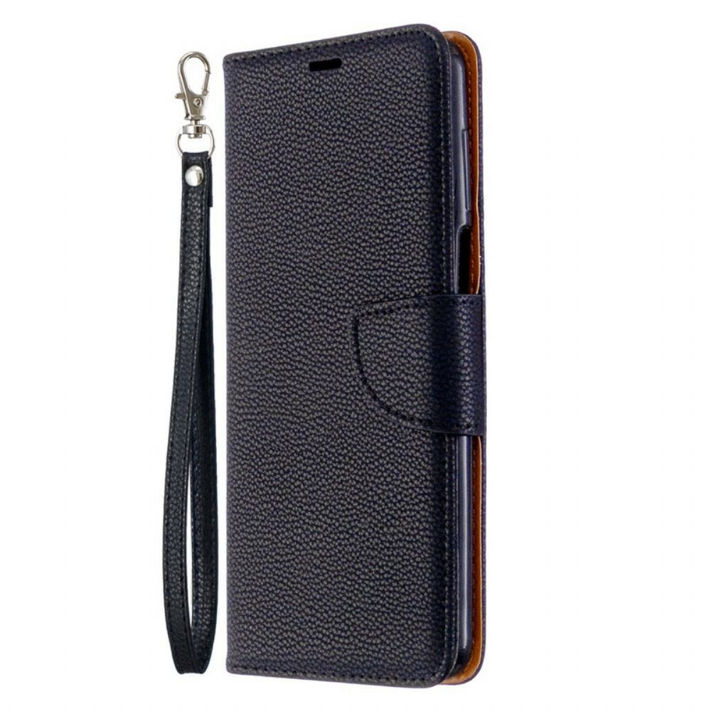 Lederhüllen Für Xiaomi Redmi Note 9S / Note 9 Pro Litschi-leder-effekt