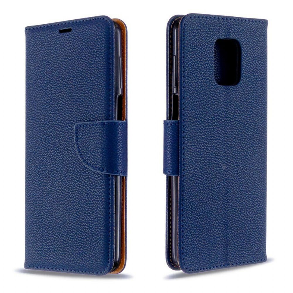 Lederhüllen Für Xiaomi Redmi Note 9S / Note 9 Pro Litschi-leder-effekt