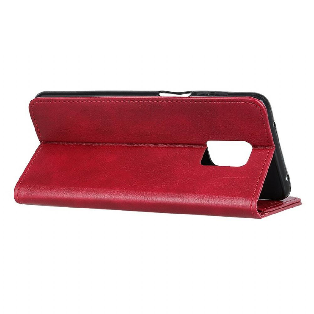 Schutzhülle Für Xiaomi Redmi Note 9S / Note 9 Pro Flip Case Elegance Spaltleder