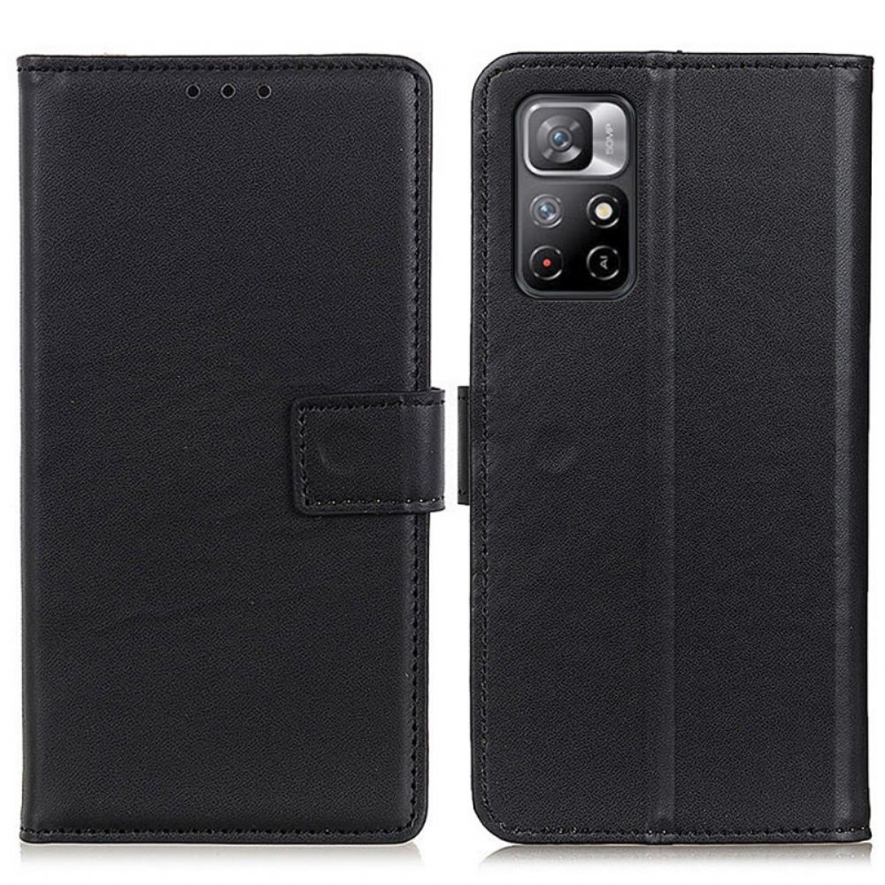Flip Case Für Poco M4 Pro 5G Auffälliges Kunstleder
