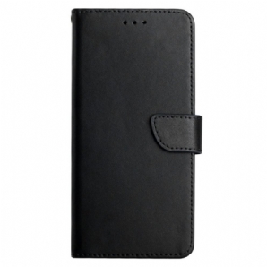 Flip Case Für Poco M4 Pro 5G Echtes Nappaleder