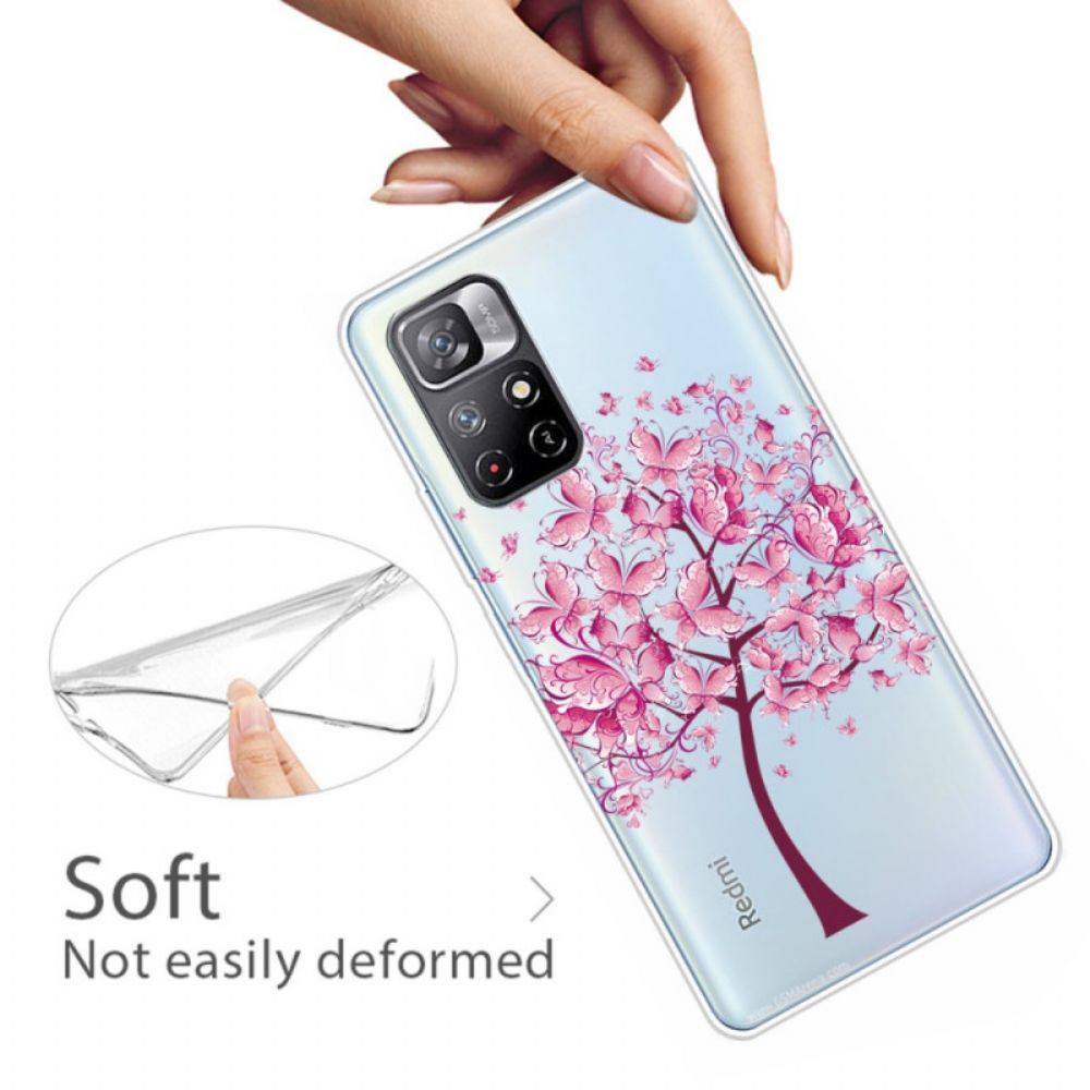 Hülle Für Poco M4 Pro 5G Schmetterlingsbaum