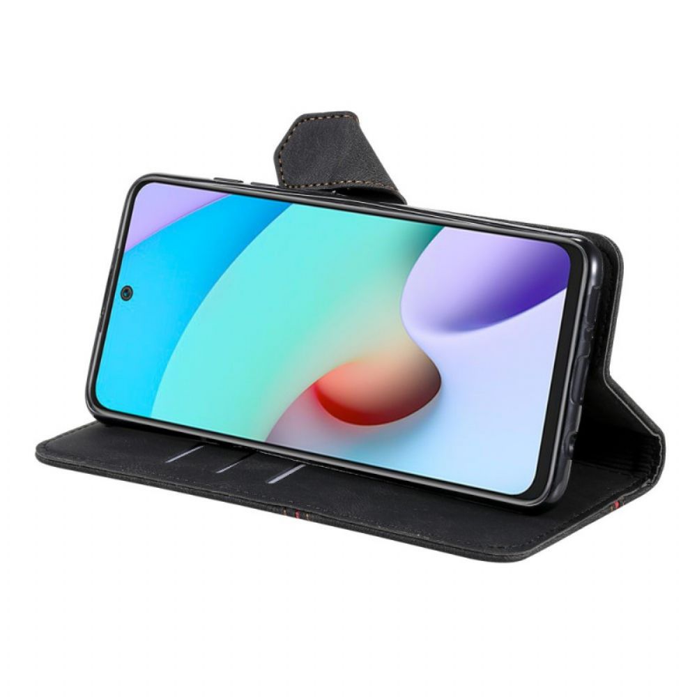 Lederhüllen Für Poco M4 Pro 5G Skin-touch-spaltleder