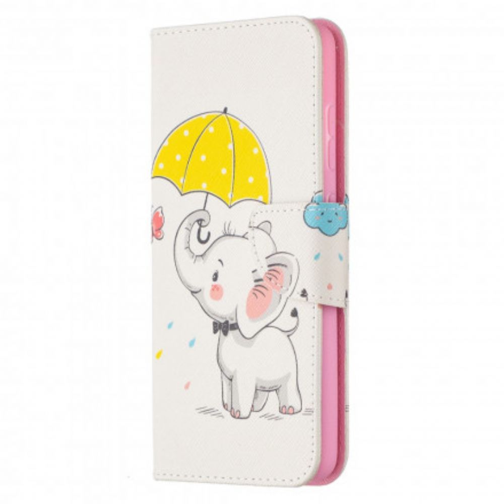 Flip Case Für Samsung Galaxy A52 4G / A52 5G / A52s 5G Elefantenbaby