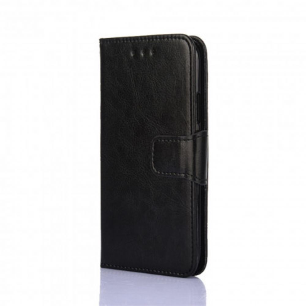Flip Case Für Samsung Galaxy A52 4G / A52 5G / A52s 5G Glänzendes Kunstleder