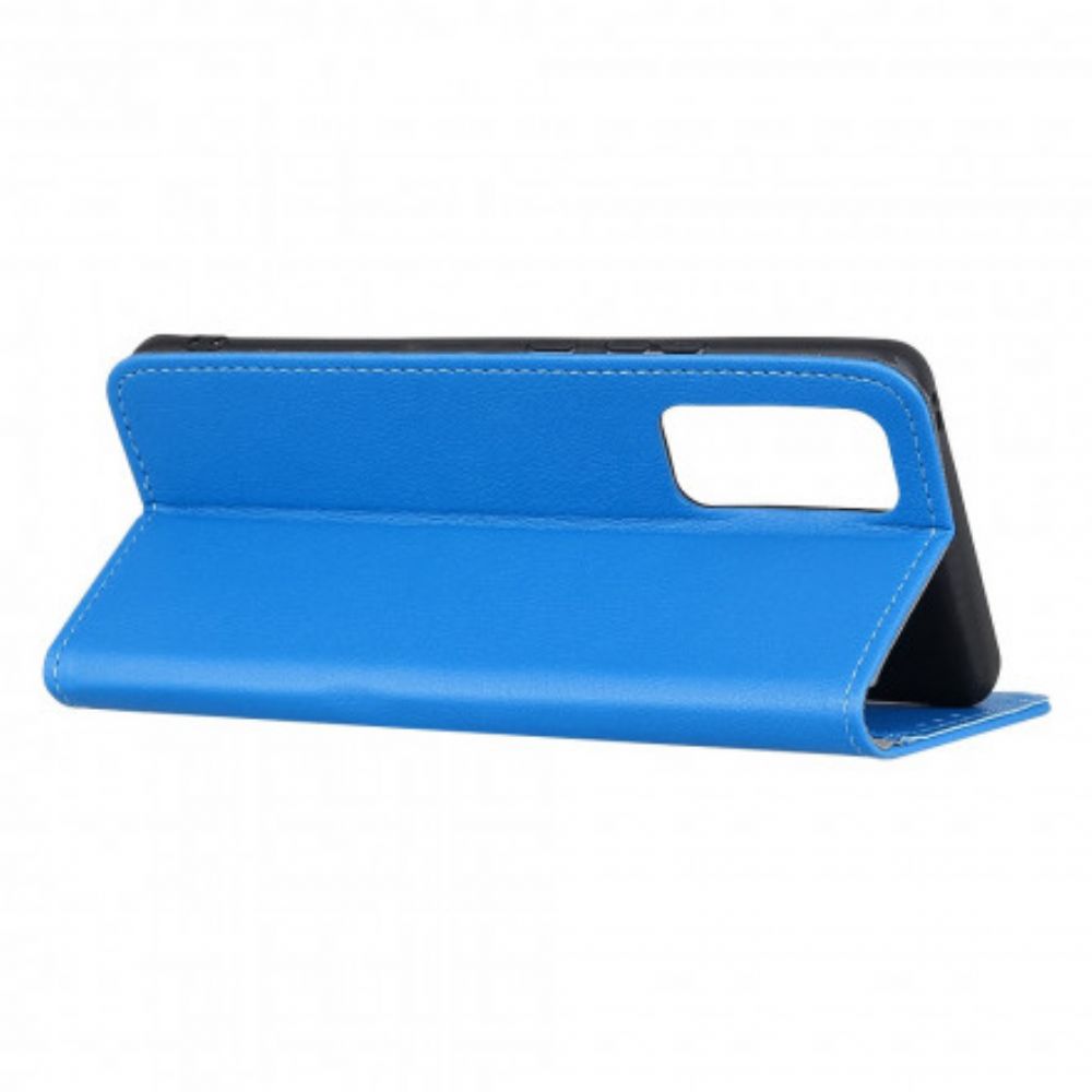 Flip Case Für Samsung Galaxy A52 4G / A52 5G / A52s 5G Kunstleder Grundfarbe