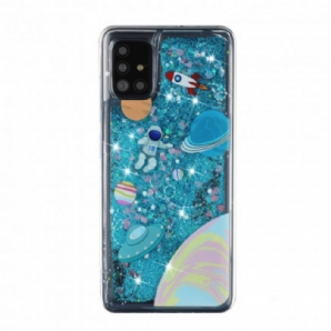 Handyhülle Für Samsung Galaxy A52 4G / A52 5G / A52s 5G Glitzerplatz