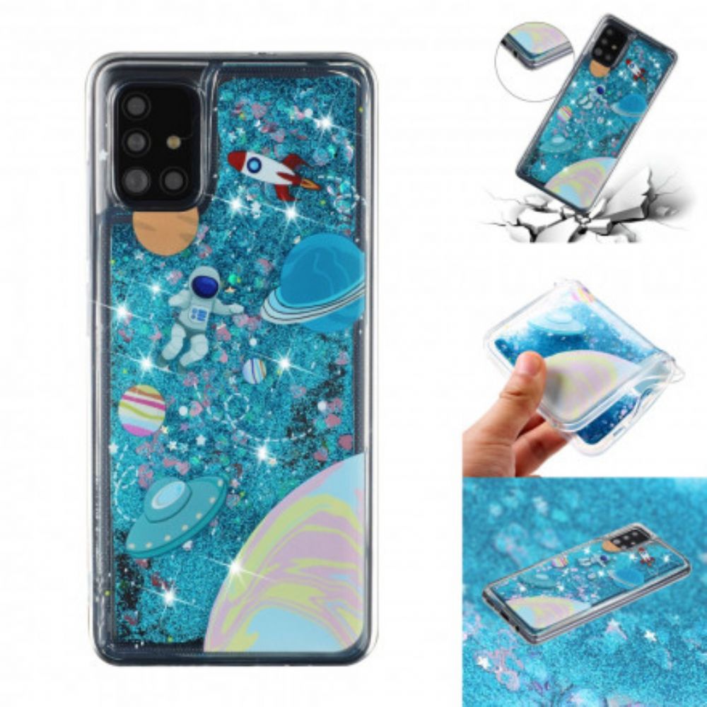 Handyhülle Für Samsung Galaxy A52 4G / A52 5G / A52s 5G Glitzerplatz