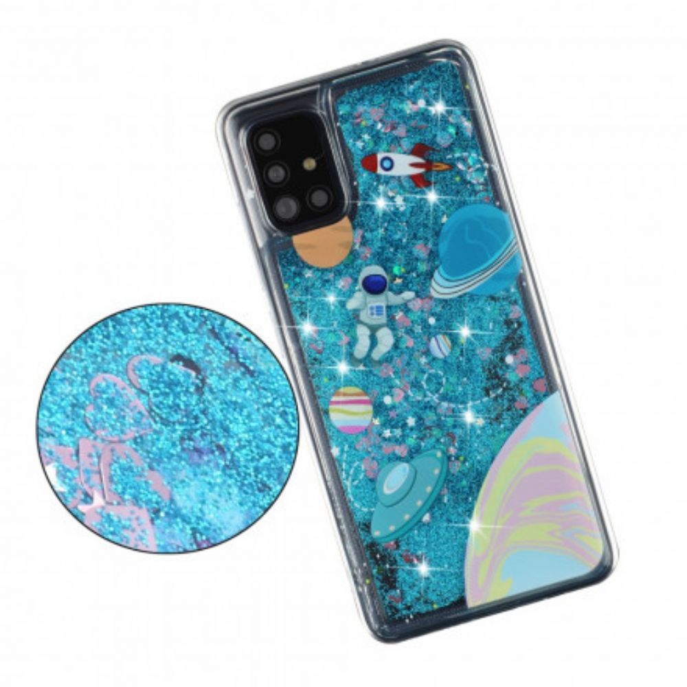 Handyhülle Für Samsung Galaxy A52 4G / A52 5G / A52s 5G Glitzerplatz