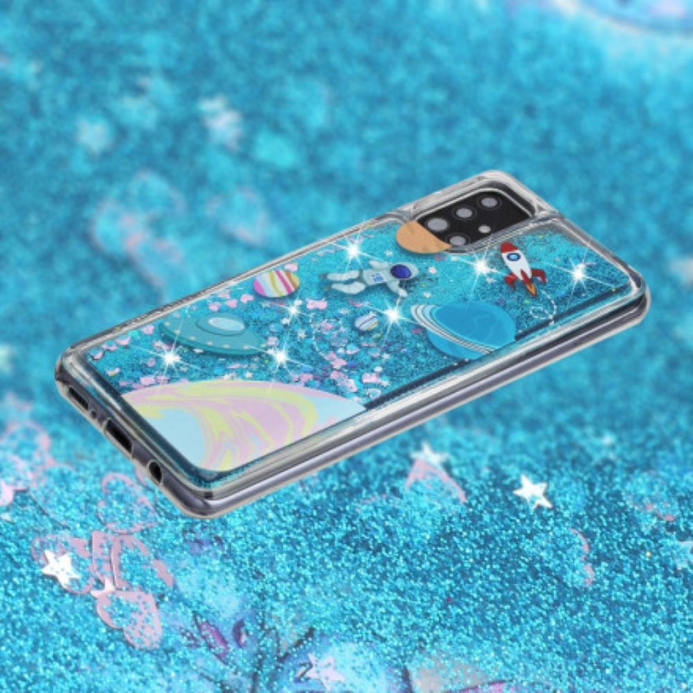 Handyhülle Für Samsung Galaxy A52 4G / A52 5G / A52s 5G Glitzerplatz