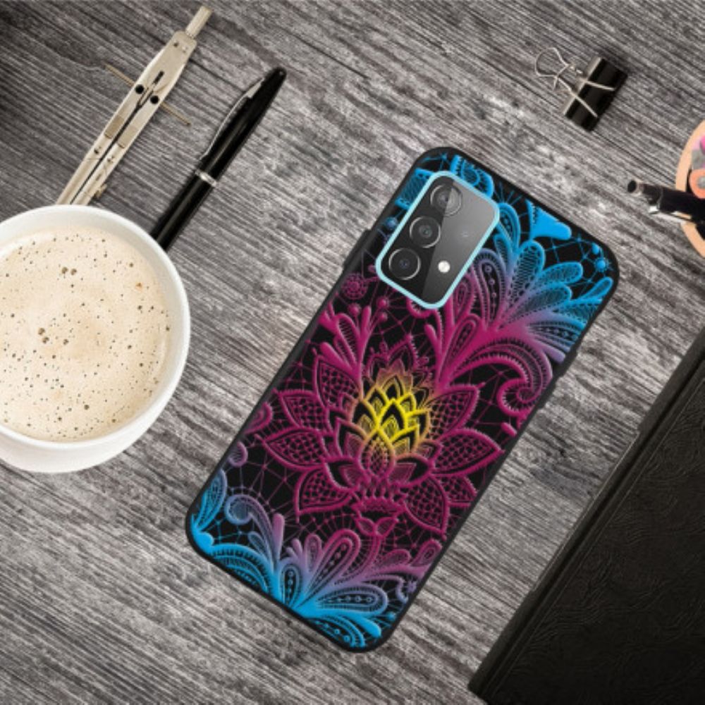 Hülle Für Samsung Galaxy A52 4G / A52 5G / A52s 5G Intensiv Blumig