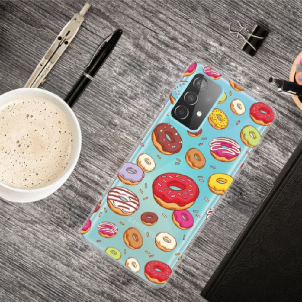 Hülle Für Samsung Galaxy A52 4G / A52 5G / A52s 5G Liebe Donuts