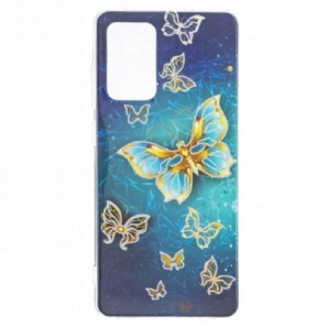 Hülle Für Samsung Galaxy A52 4G / A52 5G / A52s 5G Schmetterlings-design